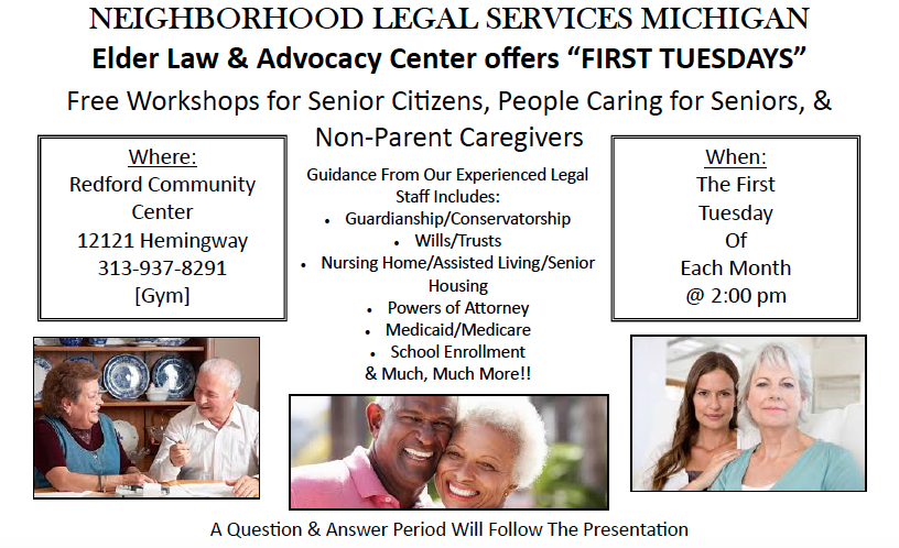Elder Law & Advocacy Center - Neighborhood Legal Services Michigan